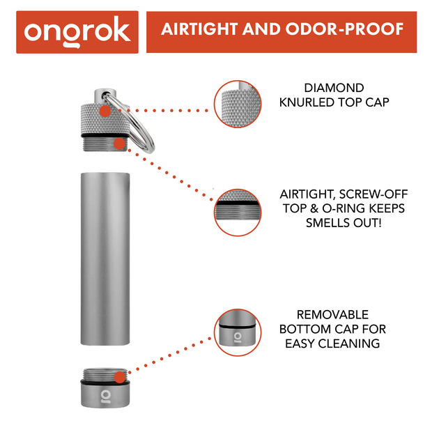 Ongrok Aluminum Storage Keychain - Headshop.com