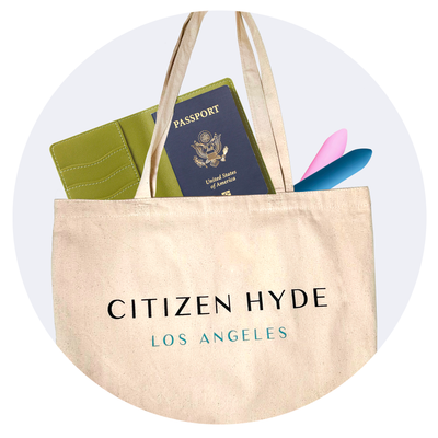Citizen Hyde Canvas Tote with Hidden Pocket - Headshop.com