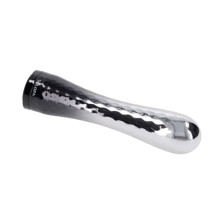 Selopa Silverado Rechargeable Vibrator ABS Plastic & Silicone Silver/Black - Headshop.com