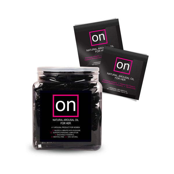 Sensuva ON Original Arousal Oil Ampoule 75-Piece Fishbowl Sensuva ON Original Arousal Oil Ampoule 75-Piece Fishbowl