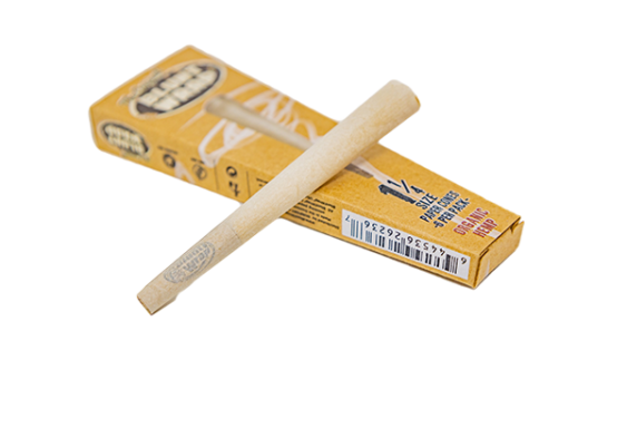 Blunt Wrap Organic Hemp Cones - 1 1/4 - 6 pack - Headshop.com