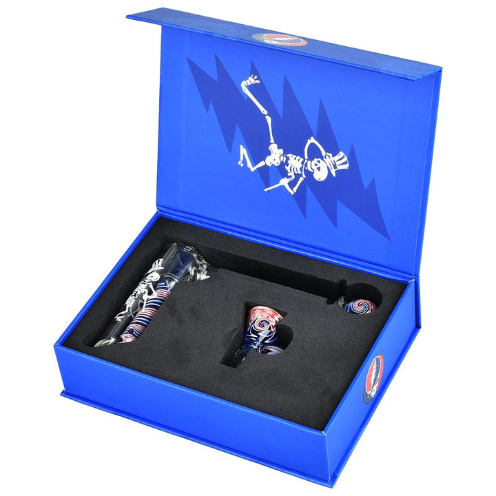 Grateful Dead x Pulsar Wig Wag Hammer Bubbler - 6.25" / 14mm F - Headshop.com