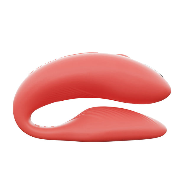 We-Vibe Chorus Rechargeable Remote-Controlled Silicone Couples Vibrator Crave Coral - Headshop.com