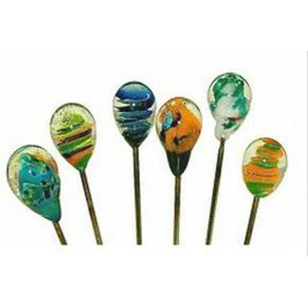 6" Handblown Glass Hairpin/Poker - Headshop.com