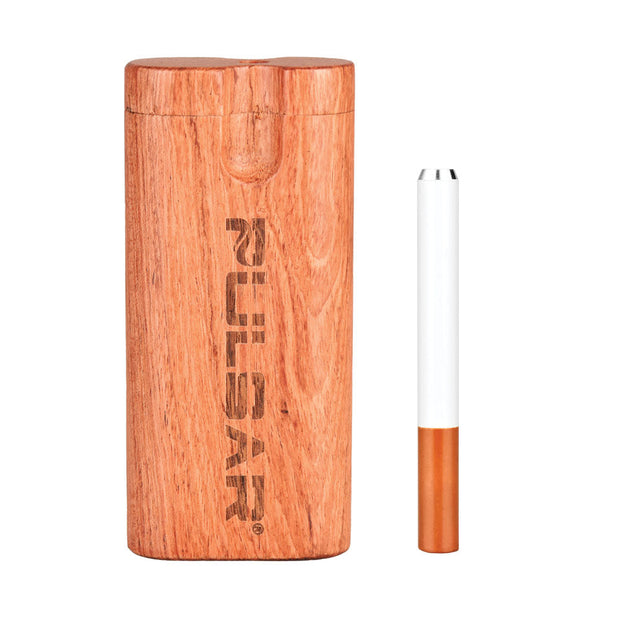 Pulsar Straight Wood Twist Top Dugout - 4" / Rosewood - Headshop.com