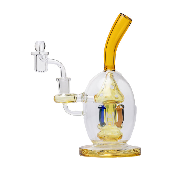 Human Grade Mushroom Globe Glass Rig Human Grade Mushroom Globe Glass Rig