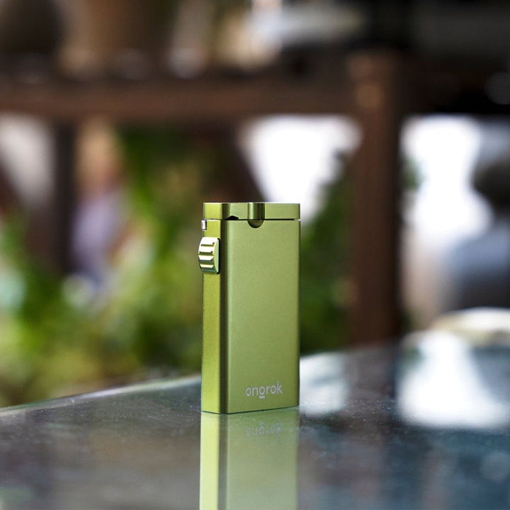ONGROK Twist Top Aluminum Dugout & One-Hitter | 3.25" - Headshop.com