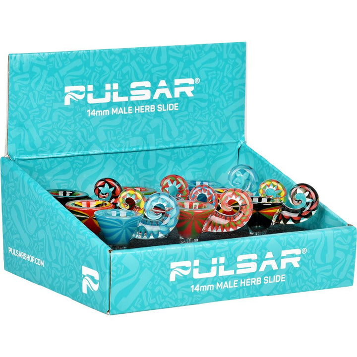 Pulsar Next Level Curved Handle Herb Slide - 14mm M / 9ct - Headshop.com