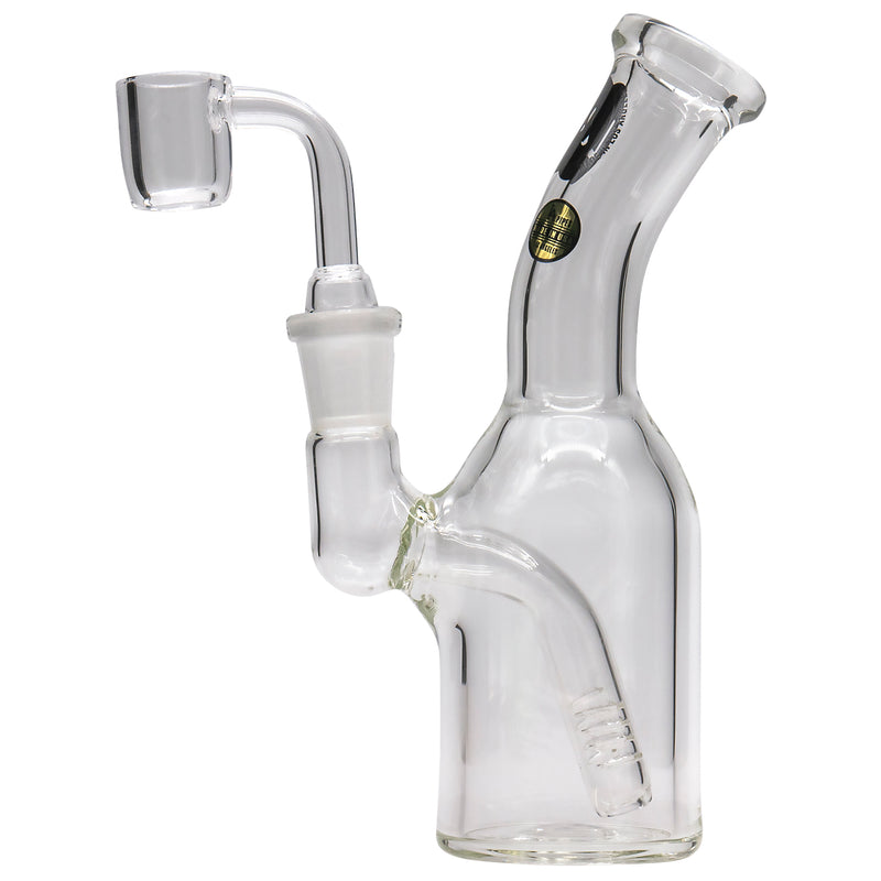 LA Pipes Compact Bent Neck Concentrate Waterpipe - Headshop.com