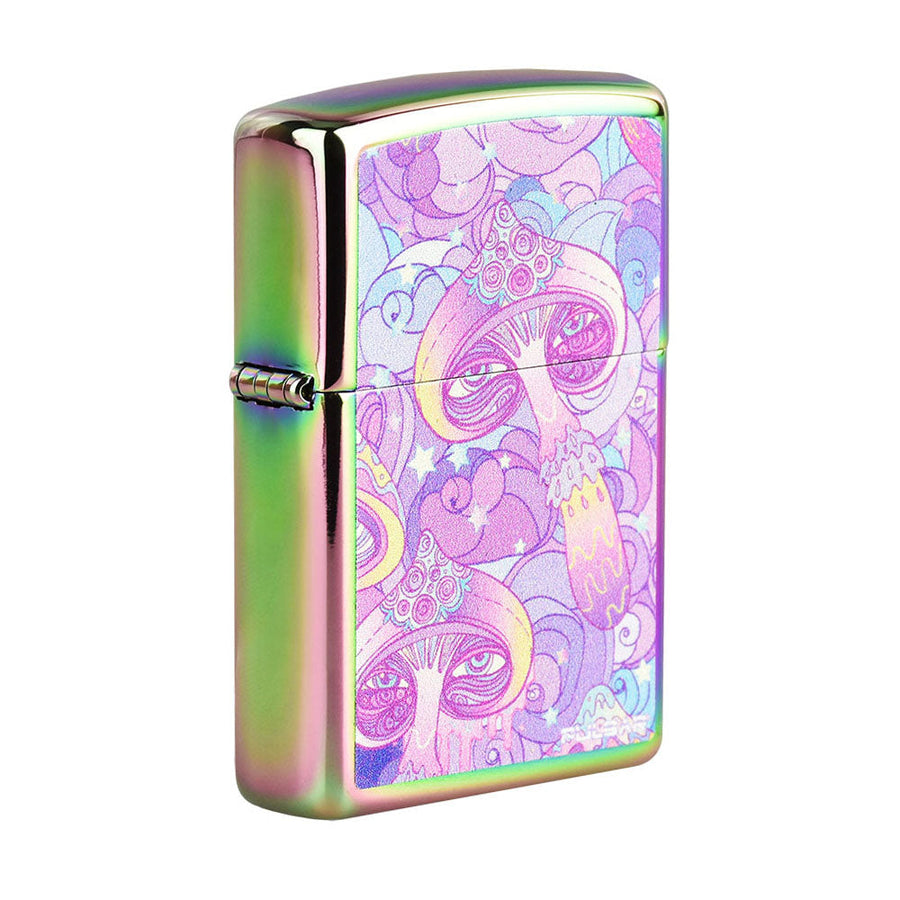 Zippo Lighter - Pulsar Melting Shrooms - Spectrum - Headshop.com