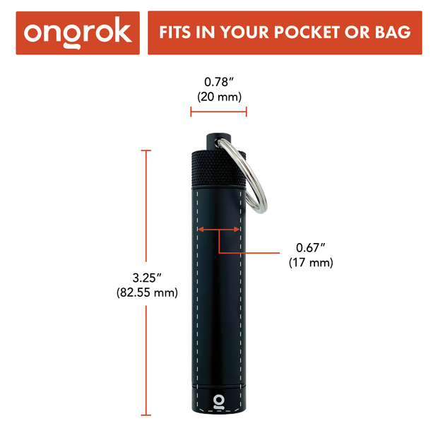 Ongrok Aluminum Storage Keychain - Headshop.com