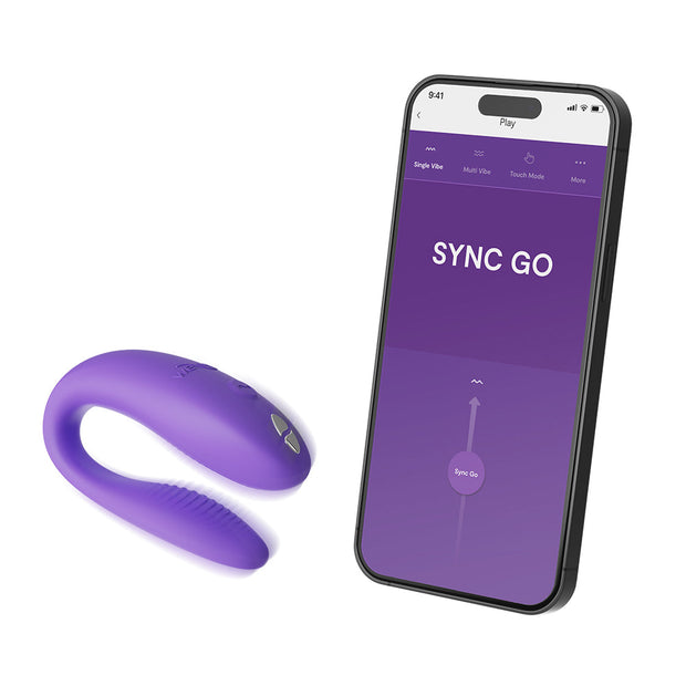 We-Vibe Sync Go Light Purple - Headshop.com