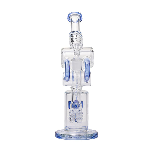 Human Grade Raygun Glass Water Pipe Percolator