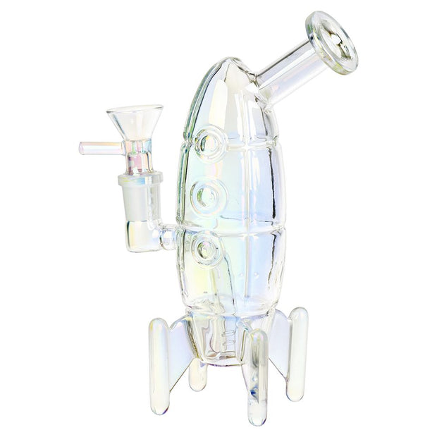 Journey To The Stars Electroplated Glass Water Pipe - 7" / 14mm F - Headshop.com