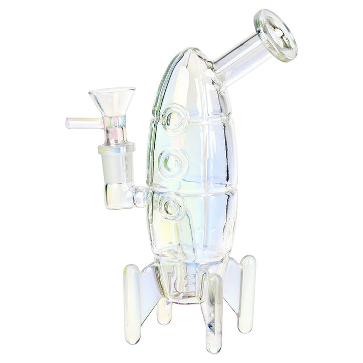 Journey To The Stars Electroplated Glass Water Pipe - 7" / 14mm F - Headshop.com