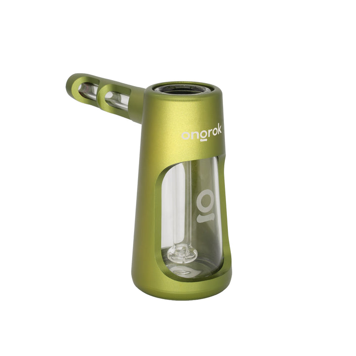 ONGROK Portable Glass Aluminum Bubbler Pipe - Headshop.com
