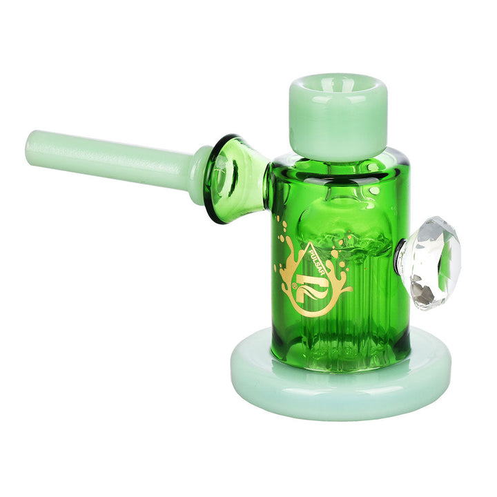 Pulsar Dazzling Diamond Bubbler Pipe - 6"/Colors Vary - Headshop.com