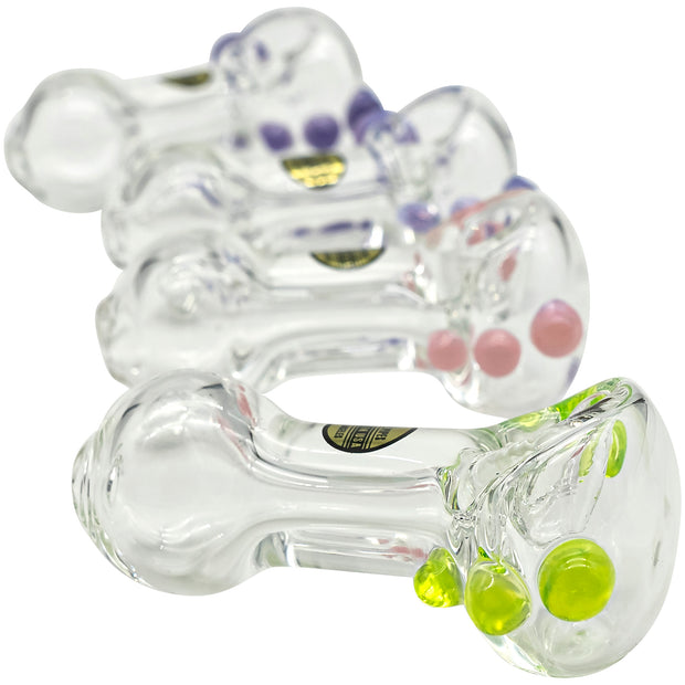 LA Pipes Thick Glass Spoon Pipe - Headshop.com