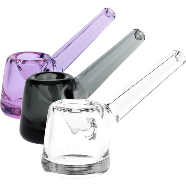Simple Elegance Hammer Glass Hand Pipe - 3.75" / Colors Vary - Headshop.com