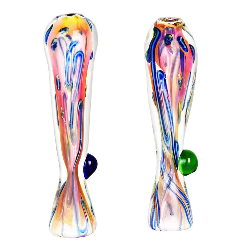 Fumed Tropical Sunset Glass Taster - 3.5" / Colors Vary - Headshop.com