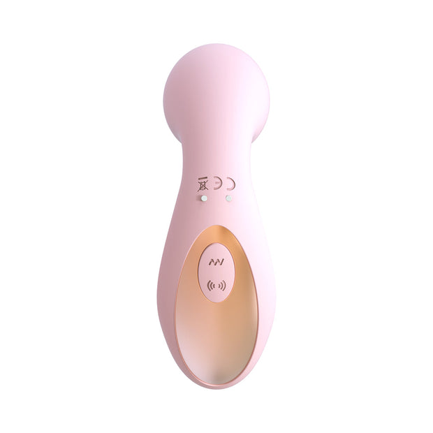 Shots Irresistible Desirable Rechargeable Silicone Soft Pressure Air Wave Dual Stimulator Pink - Headshop.com