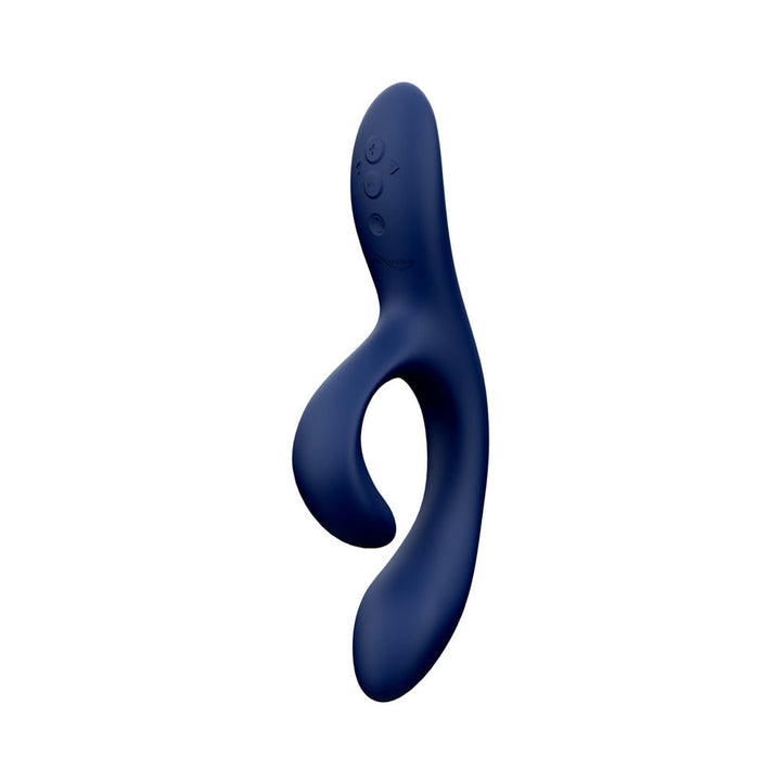 We-Vibe Nova 2 Rechargeable Flexible Silicone Rabbit Vibrator Midnight Blue - Headshop.com