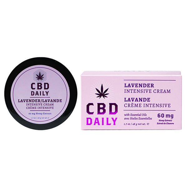 CBD Daily Lavender Triple Strength Intensive Cream 1.7 oz. CBD Daily Lavender Triple Strength Intensive Cream 1.7 oz.