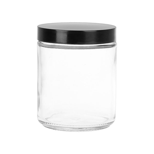Clear Screw-Top Jar - 3.5" x 2.8"/ Large Clear Screw-Top Jar - 3.5" x 2.8"/ Large