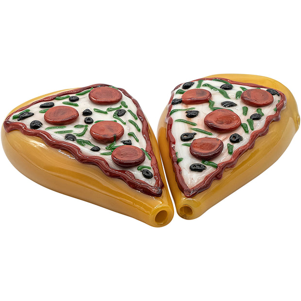LA Pipes "Potperoni" Glass Pizza Pipe - Headshop.com