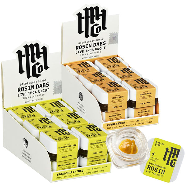 Modern Herb Co Dispensary Grade Live Rosin THCA Uncut Dabs Modern Herb Co Dispensary Grade Live Rosin THCA Uncut Dabs
