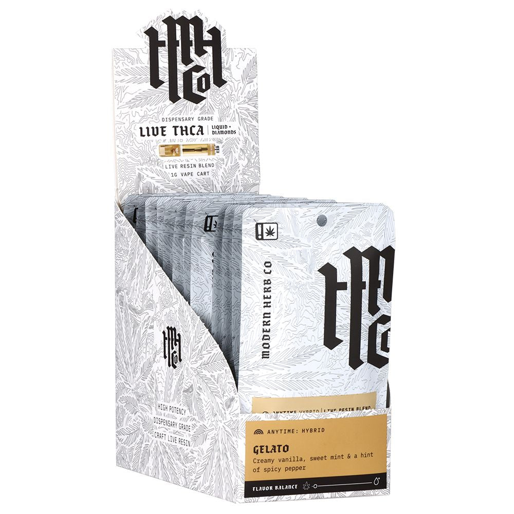 Modern Herb Co Liquid Diamonds THCA Cartridge - 1g 12ct - Headshop.com
