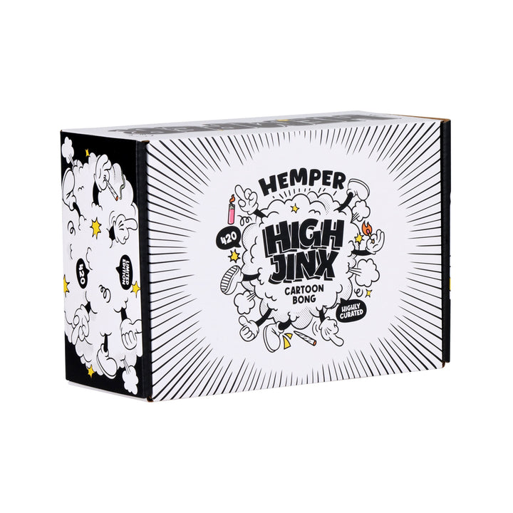 Hemper High Jinx Cartoon Glass Water Pipe | 14mm F - Headshop.com