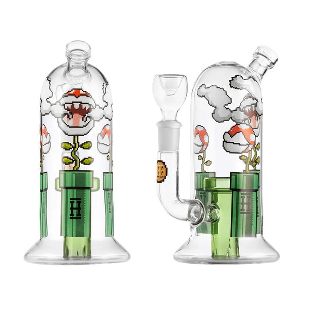 Hemper Gaming Flower Glass Water Pipe | 14mm F - Headshop.com