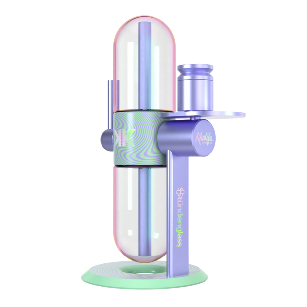 Khalifa x Stündenglass Gravity Infuser - Violet Sky / Mints - Headshop.com