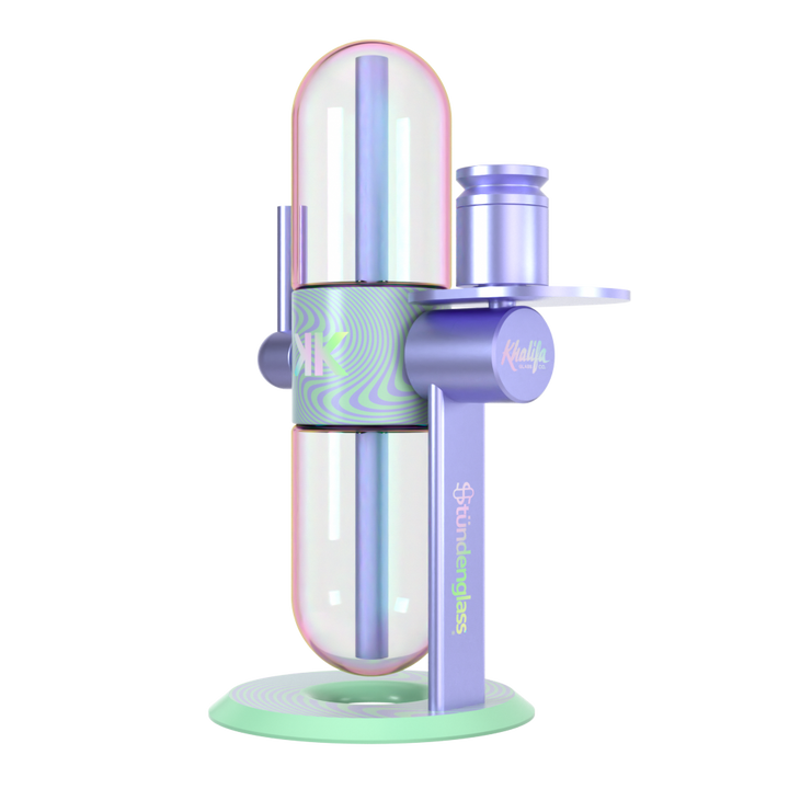 Khalifa x Stündenglass Gravity Infuser - Violet Sky / Mints - Headshop.com