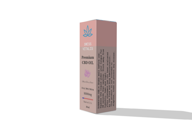 Swiss Vitalis CBD Full Spectrum 5000mg - Headshop.com