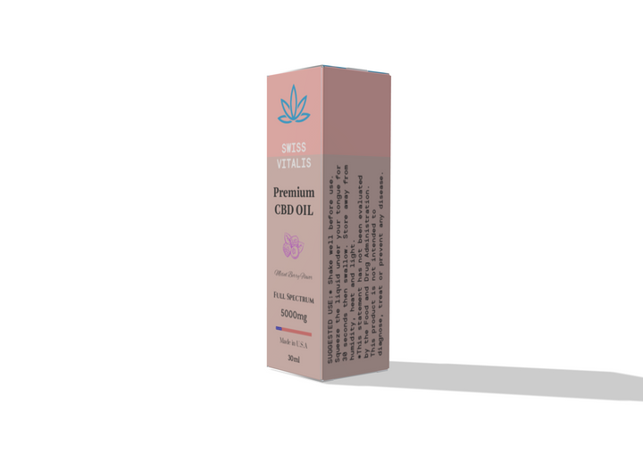 Swiss Vitalis CBD Full Spectrum 5000mg - Headshop.com