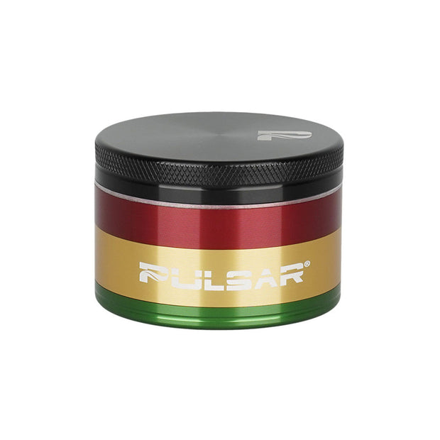 Pulsar Solid Top Aluminum Grinder - GR761 - 4pc / 2.25" - Headshop.com