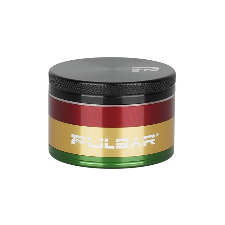 Pulsar Solid Top Aluminum Grinder - GR761 - 4pc / 2.25" - Headshop.com