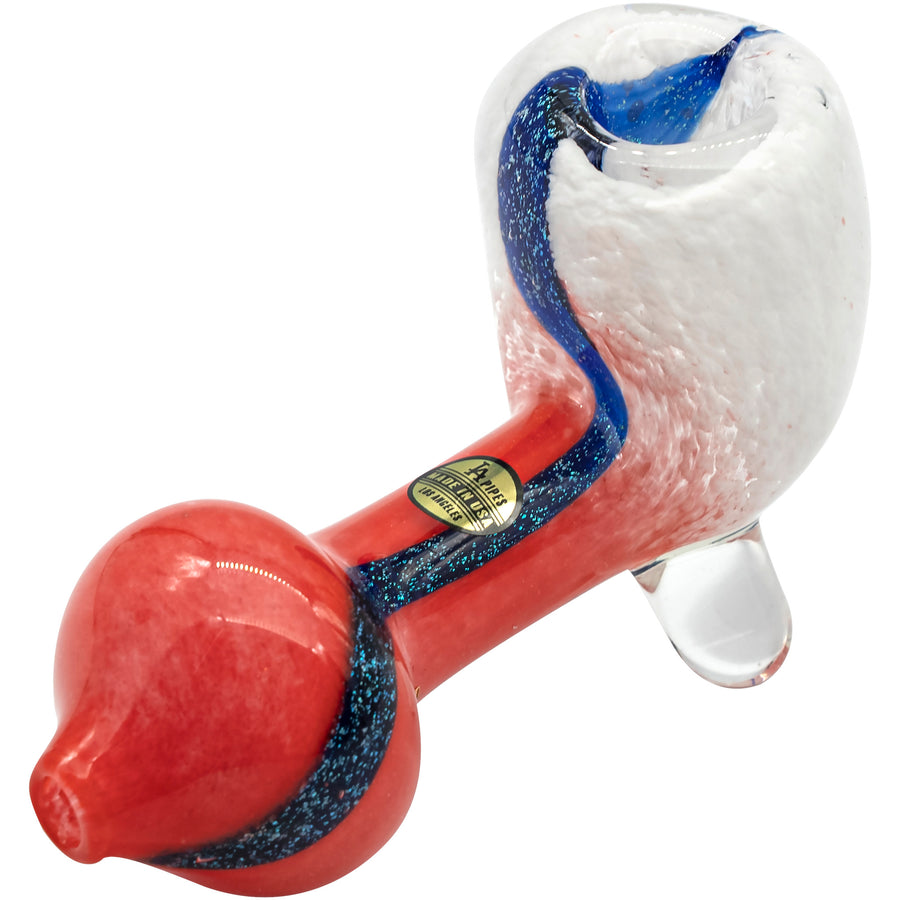 LA Pipes "Star Walker" Sitting Dichro Sherlock Pipe - Headshop.com