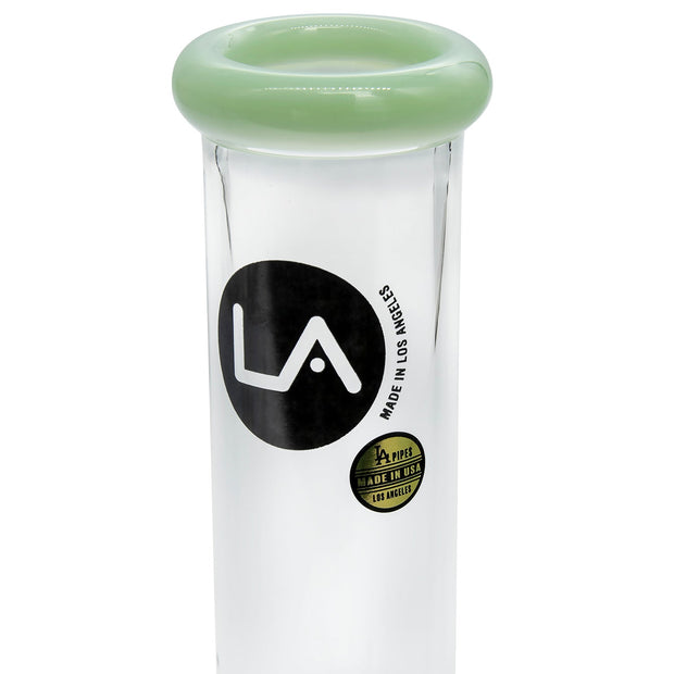 LA Pipes Beaker Bong - Multiple Colors - 8" - Headshop.com