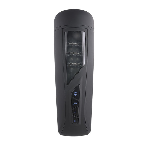 Playboy Pursuit Of Pleasure Rechargeable Vibrating Beaded Stroker - Headshop.com