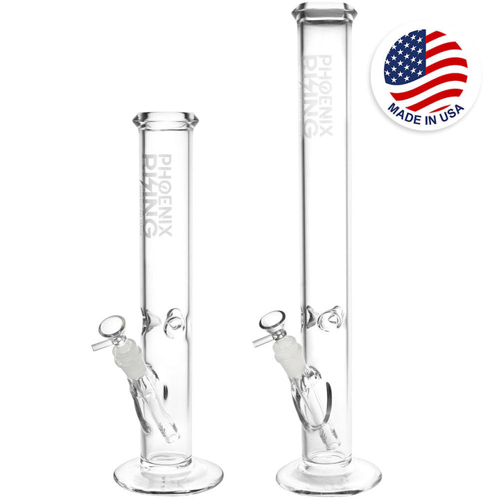 Phoenix Rising Straight Tube Water Pipe - Headshop.com
