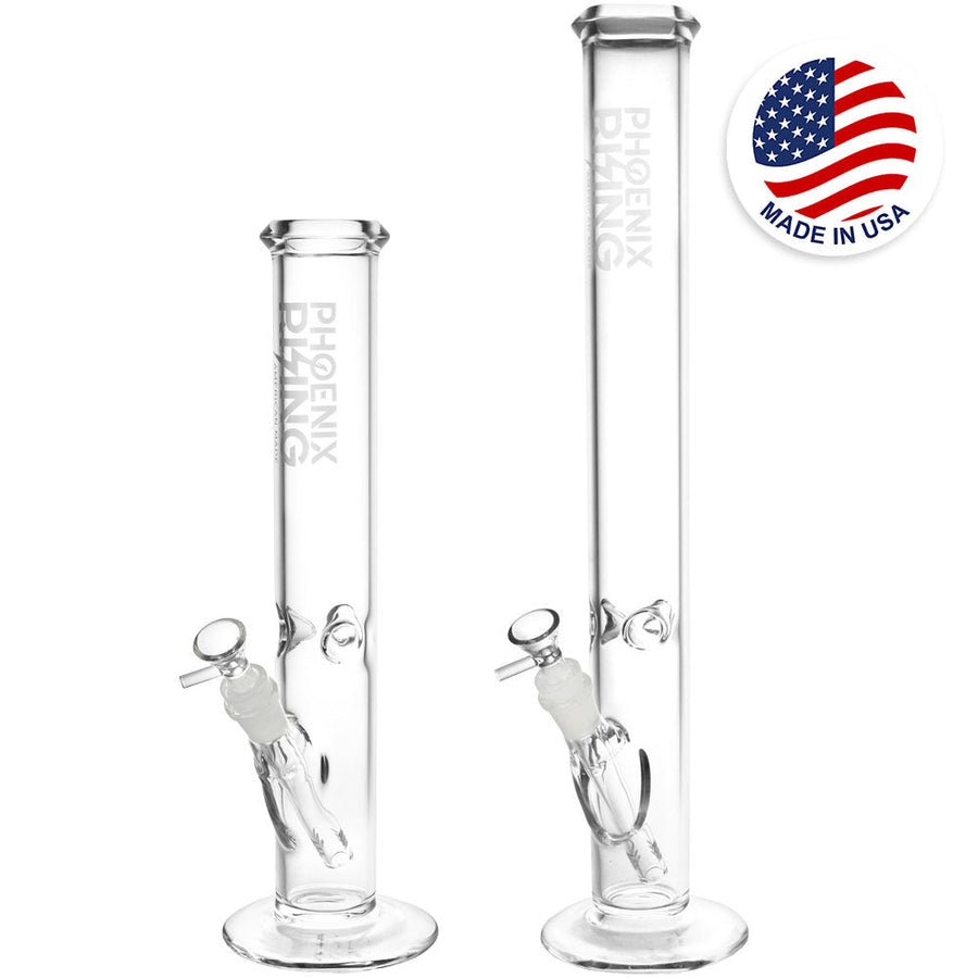 Phoenix Rising Straight Tube Water Pipe - Headshop.com