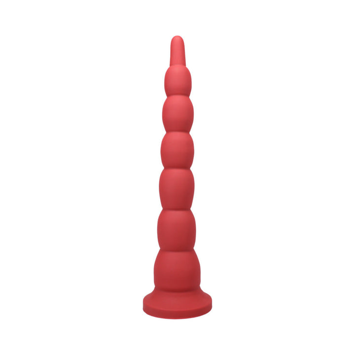 Tantus Cowboy Beaded Dildo Ruby (Box) - Headshop.com