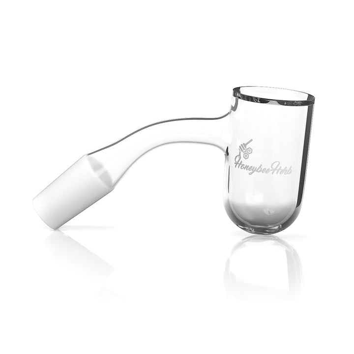 HONEY BEVEL DEEP BOWL QUARTZ BANGER - 45° DEGREE | BL - Headshop.com