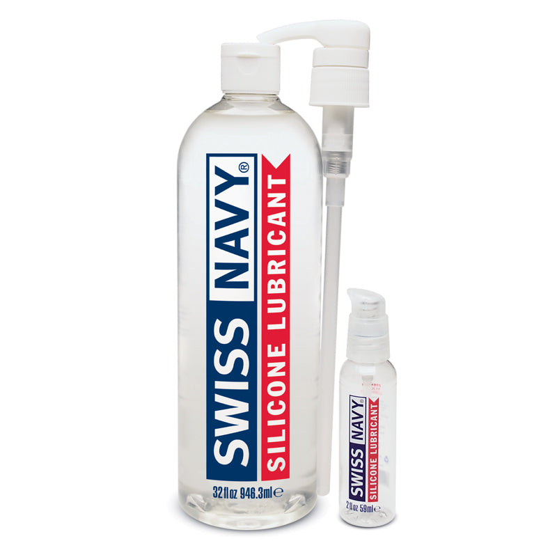 Swiss Navy Silicone Lubricant 32 oz. - Headshop.com