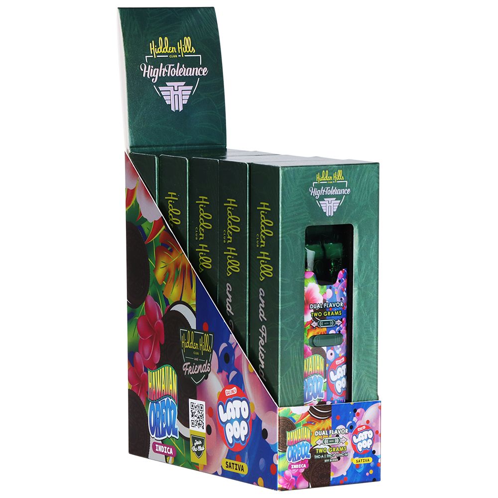 Hidden Hills Dual Device Disposable Vape | BFF Blend | 2g | 5ct - Headshop.com