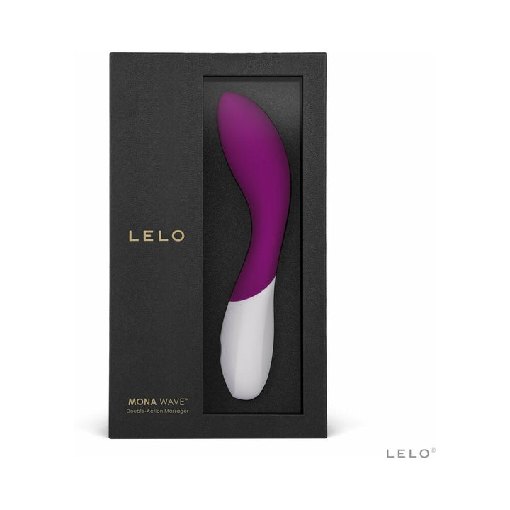 LELO MONA WAVE Rechargeable G-Spot Vibrator Deep Rose - Headshop.com
