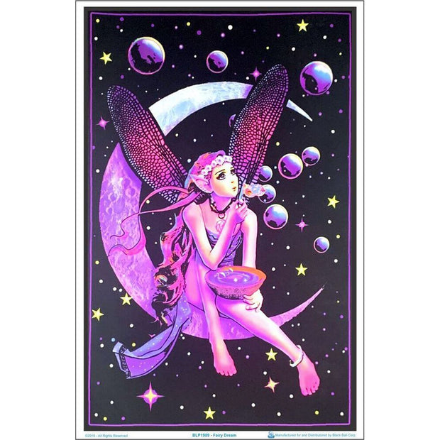 Fairy Dream Black Light Poster - 23"X35" - Headshop.com